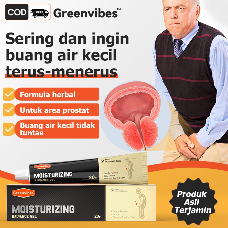Greenvibes Gel Herbal – Solusi Alami untuk Area Prostat Pria