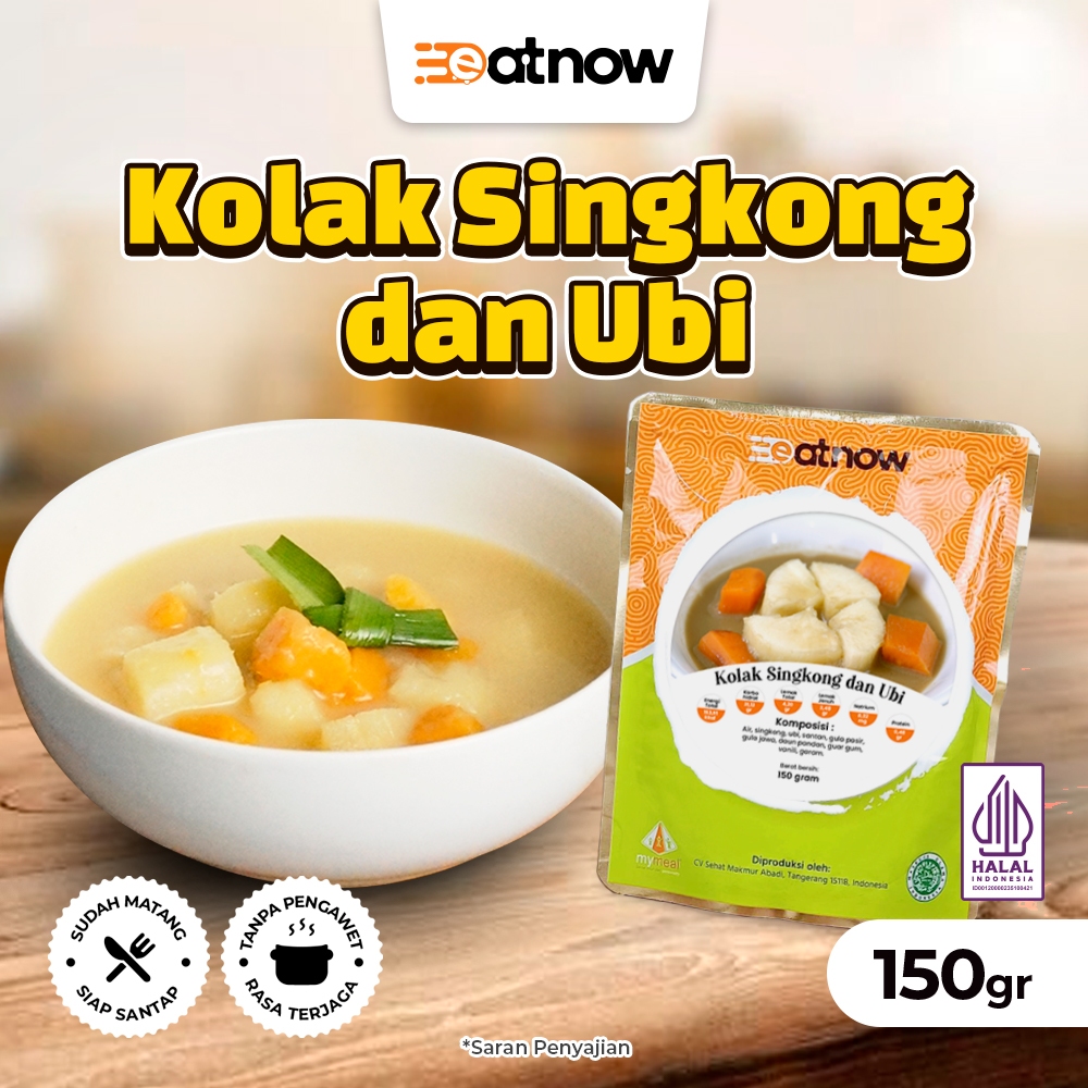 EatNow Kolak - Makanan Siap Saji - Makanan Instan - Singkong & Ubi