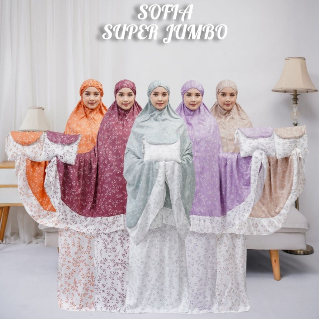 Macam-macam motif mukena