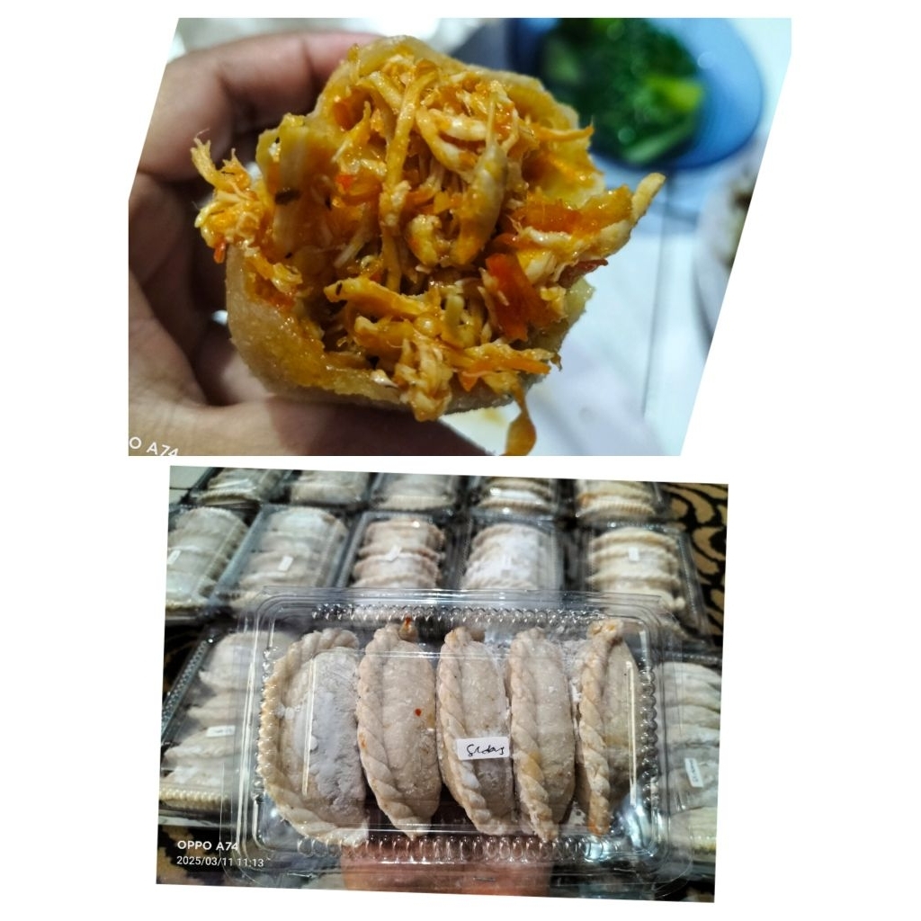 cireng ayam suwir pedas