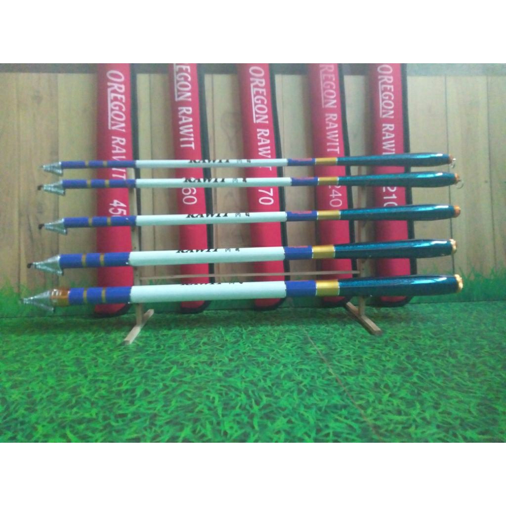 joran tegek/walesan oregon rawit custom ring/kolong/eter aluminium