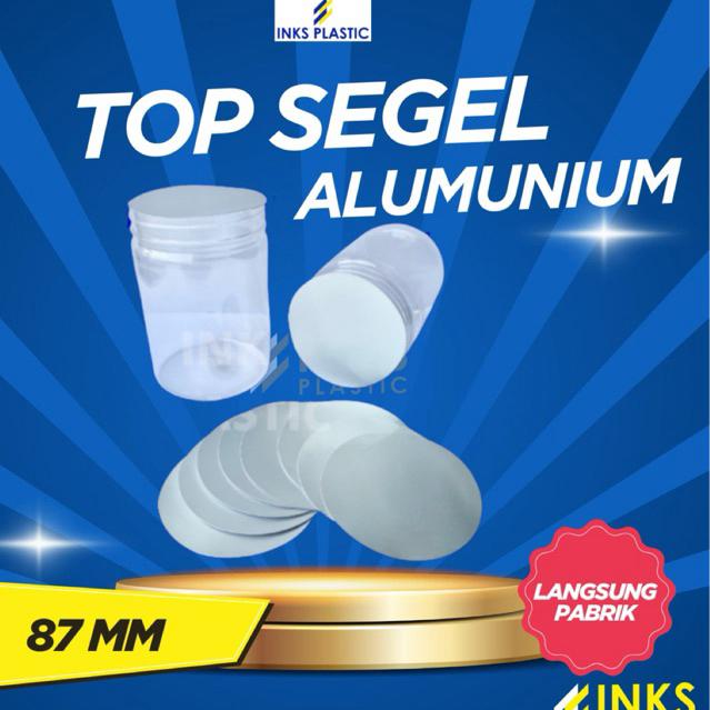 SEAL SEGEL TOPLES 87 MM SEGEL TOPLES JAR TABUNG 87MM