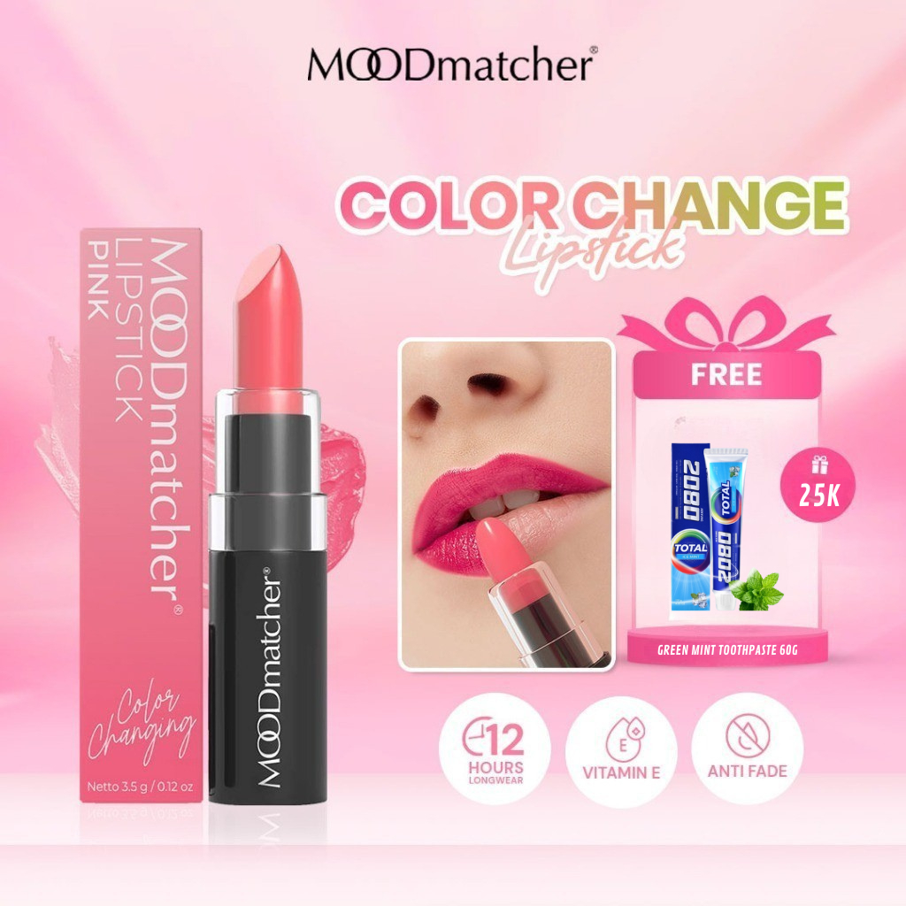 MOODmatcher Lipstik Original Pink
