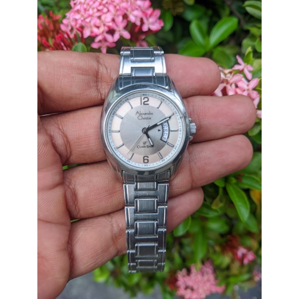 Jam Tangan Original [Alexandre Christie] Seri ||Classic Steel 8289|| second unit only