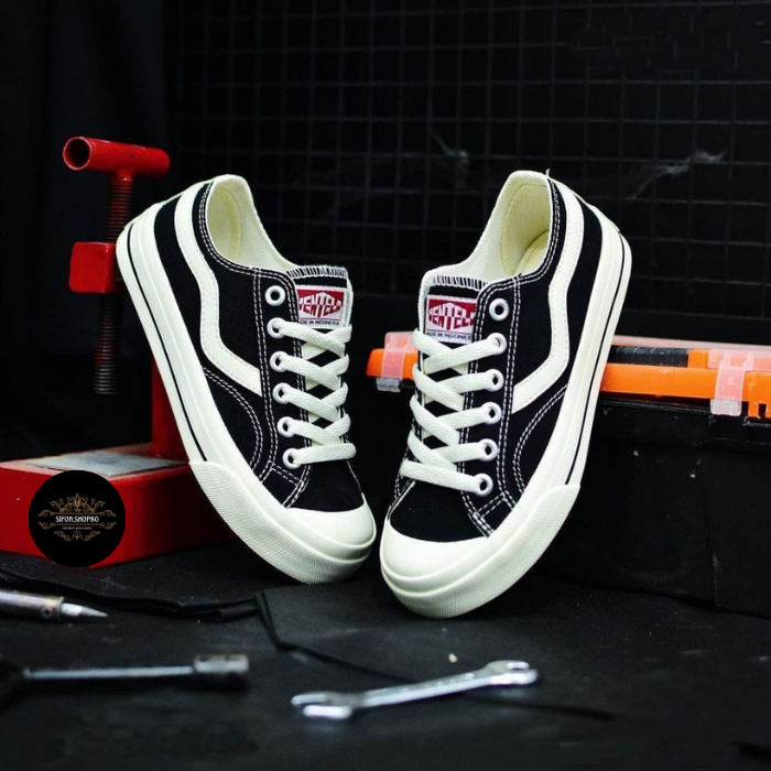 VENTELA - Public Low Black Natural Original 100% / Sepatu Lokal Brand Indonesia Origibal / Sepatu Sn