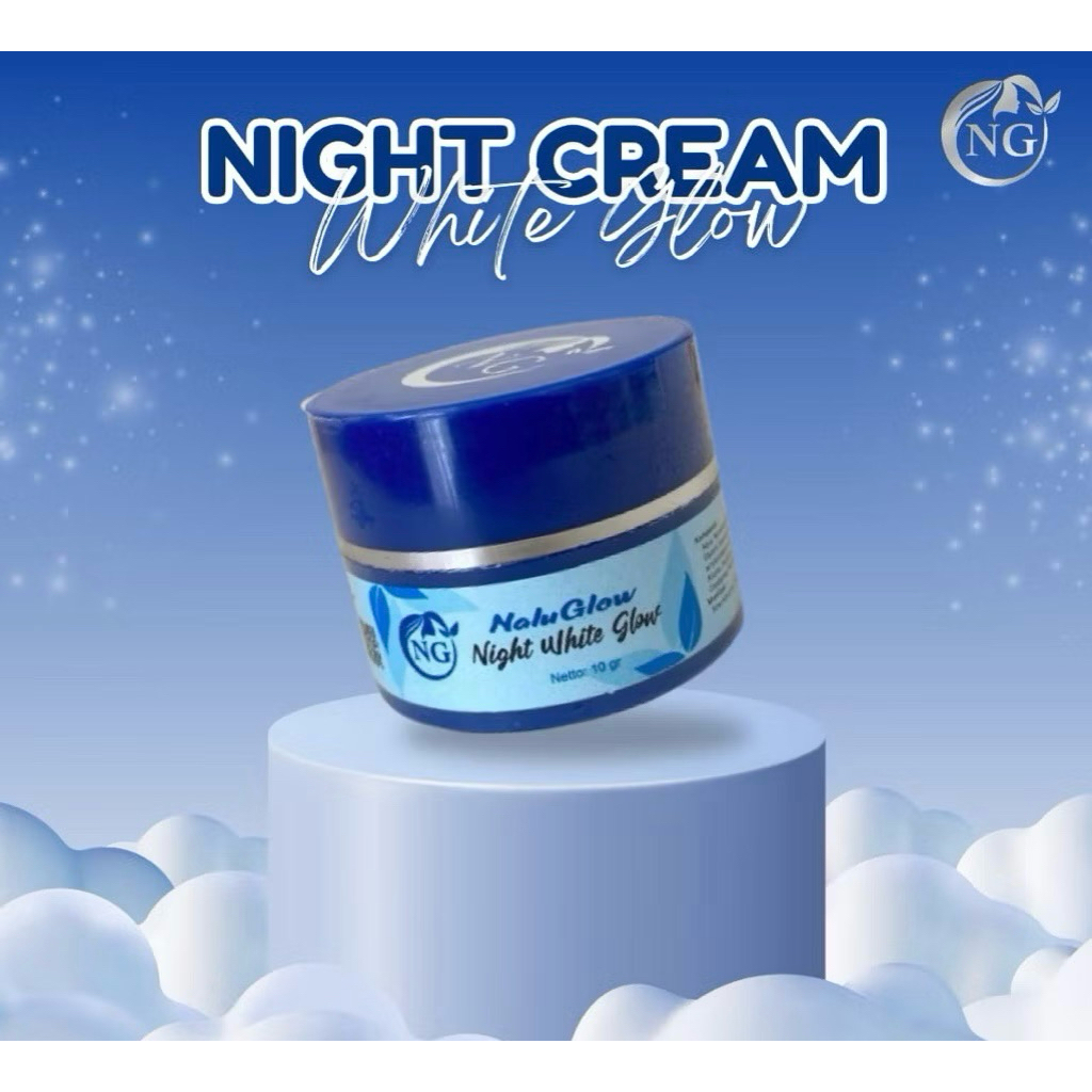 NIGHT CREAM NALU GLOW / NIGHT CREAM NALU GLOW ORIGINAL BPOM / CREAM MALAM NALU GLOW