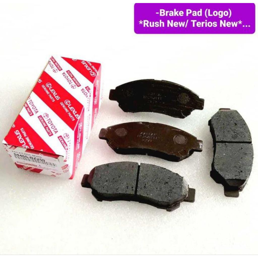 BRAKE PAD 04465-BZ250 KAMPAS REM DEPAN RUSH NEW TERIOS NEW