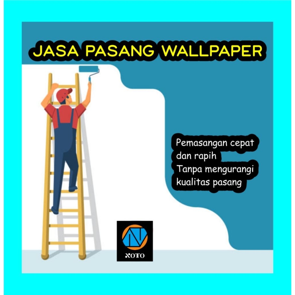 JASA PASANG WALLPAPER, STICKER