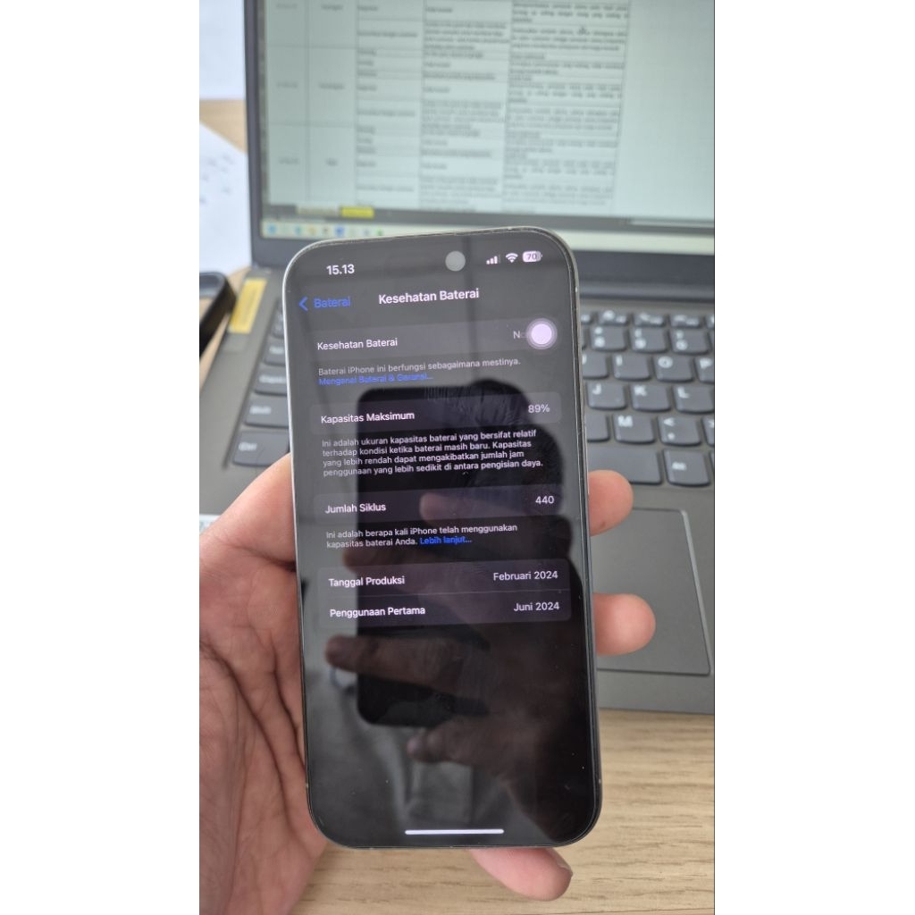 Iphone 15 pro 128gb ex ibox