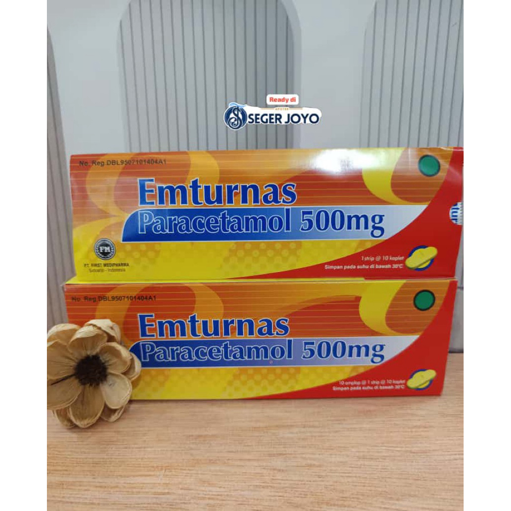 EMTURNAS PARACETAMOL 500 MG - Strip