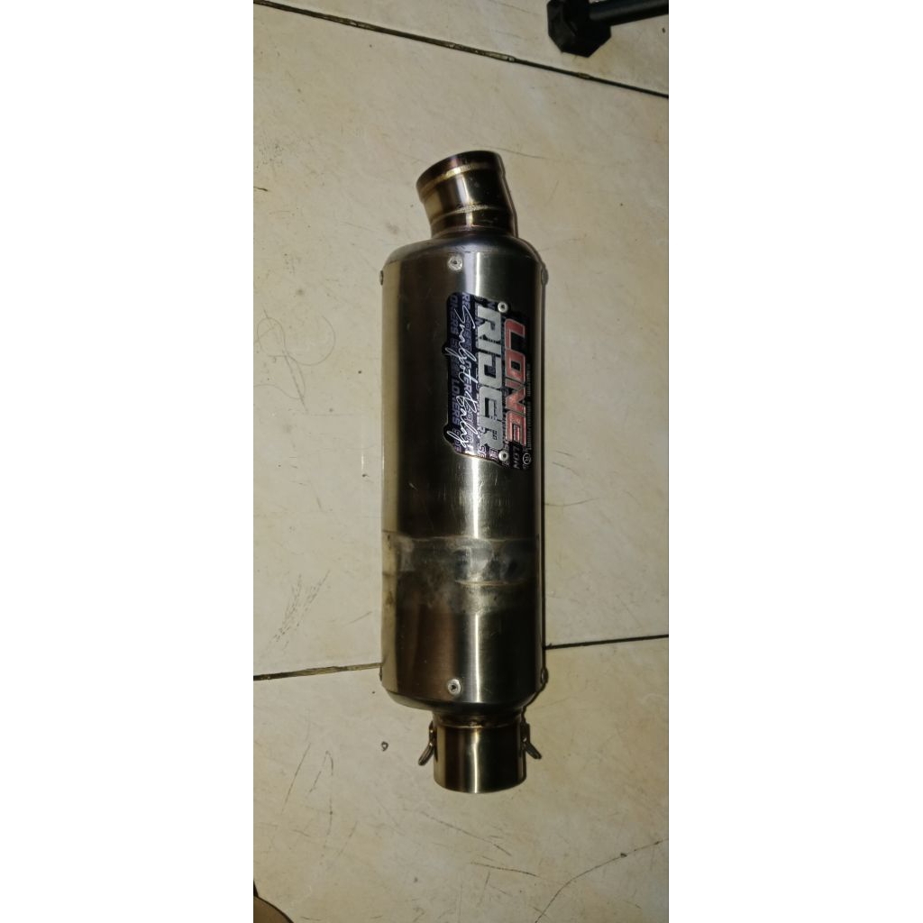 Silincer Knalpot Trioval Lone Rider