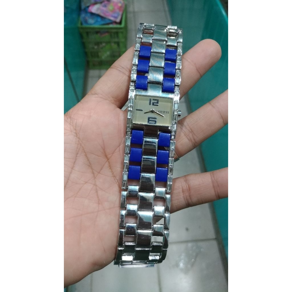 jam tangan wanita quartz fashionable gues water resist