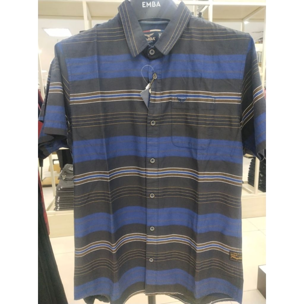 kemeja katun emba classic