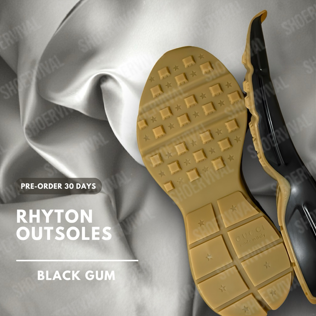 [PRE-ORDER] Rhyton Black Gum Outsoles
