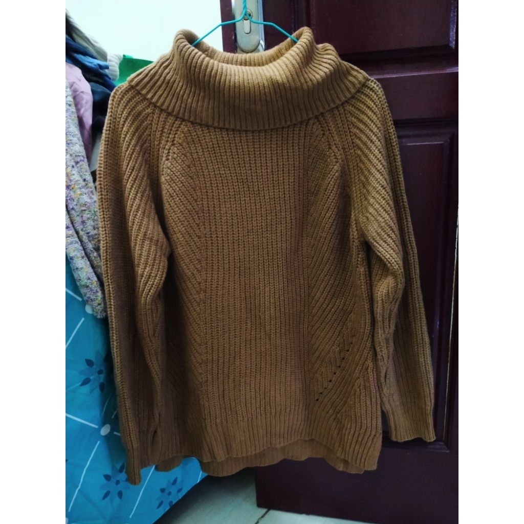 sweater rajut cowl lowrys