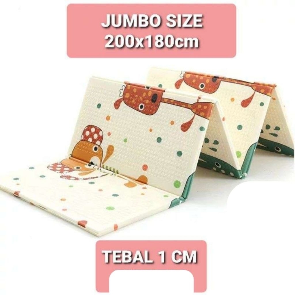 Matras Karpet Shimano Tikar Lipat 180x200 Motif Foam Busa