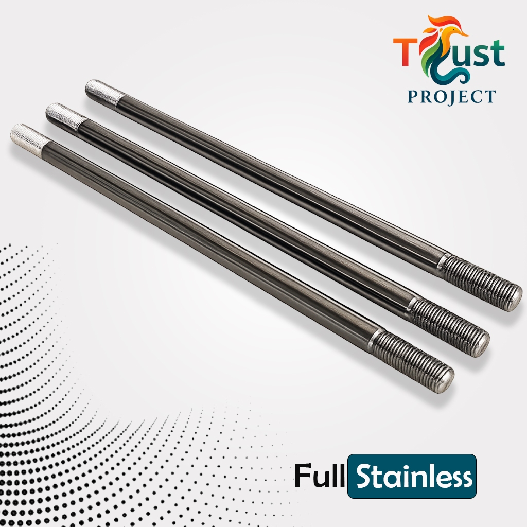 As Roda RX King custom Arm BPRO AITECH Bahan Stainless Steel Panjang 28cm