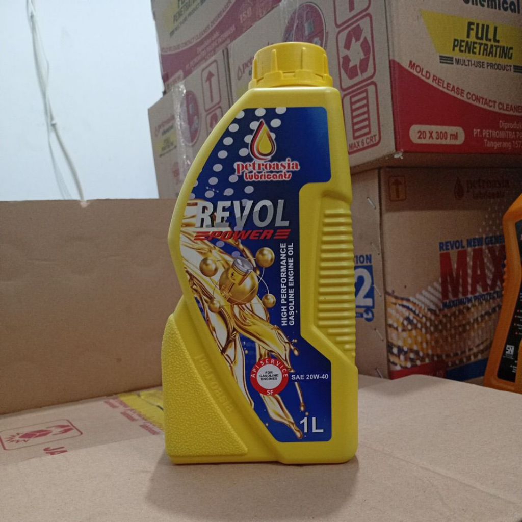 OLI REVOL 1L PROMO  OLI MOTOR SPORT VIXION THUNDER UKURAN 1Liter