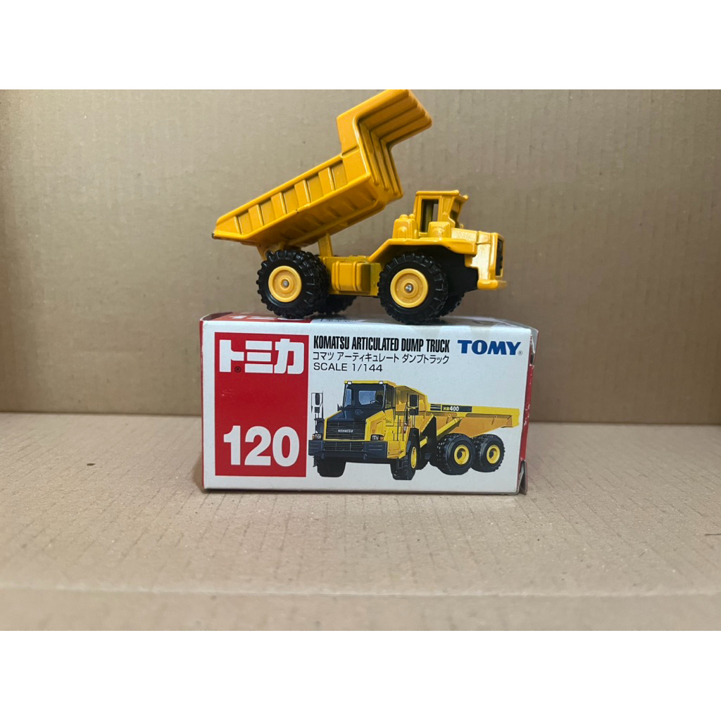 Tomica 120 Komatsu Articulated Dump Truck