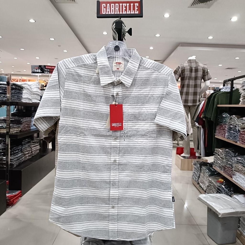 gabrielle kemeja lengan pendek regulerfit original