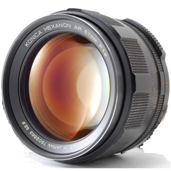 Konica Hexanon AR 57mm f1.2 MF Lens AR Mount