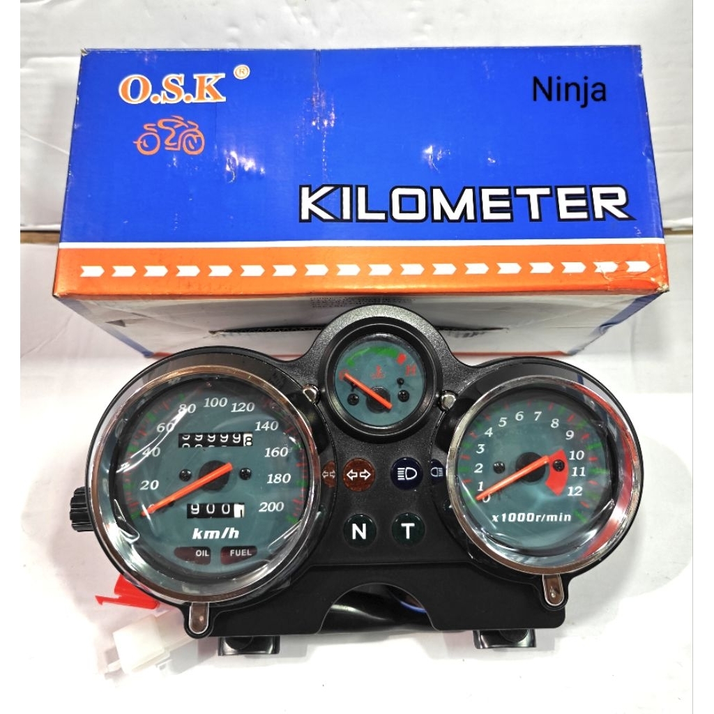 Spidometer Spido Kilometer Komplit Sepeda Motor Ninja Lama Lengkap Model Klasik Osk