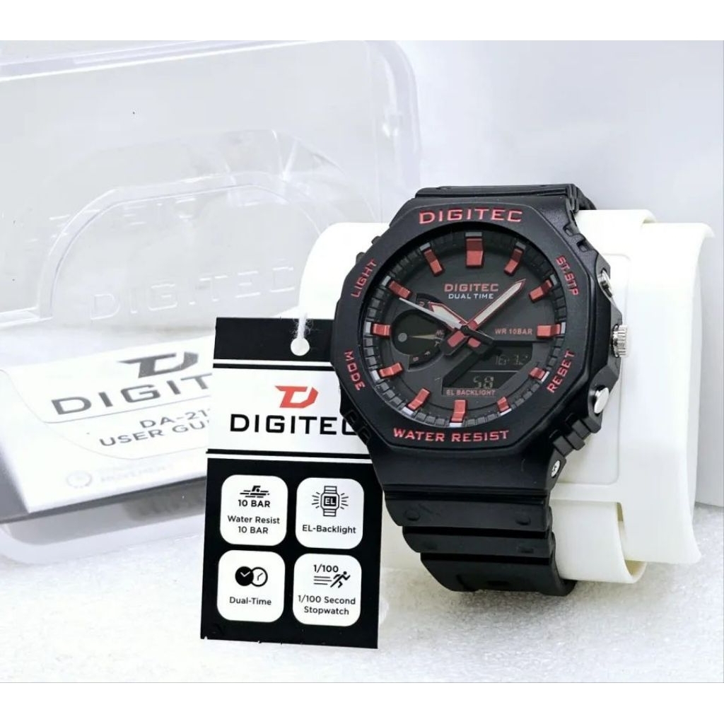 Digitec 2119 Hitam jam tangan pria
