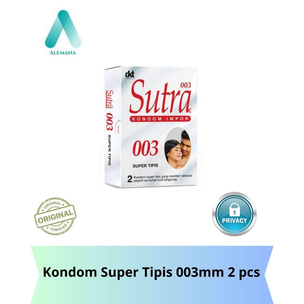SUTRA 003 - KONDOM UNTUK PRIA / Kondom Sutra Isi 2