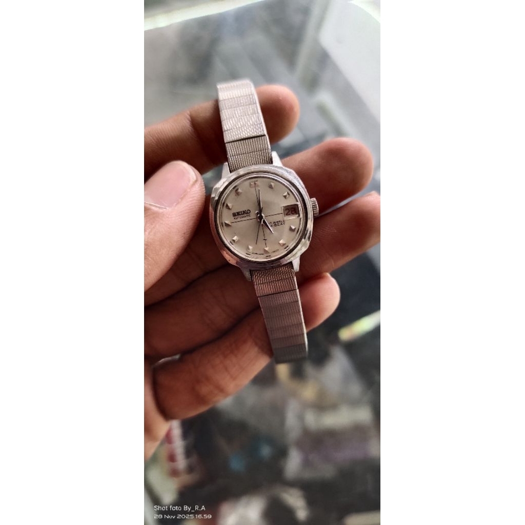 JAM SECOND ORI SEIKO JDM VINTAGE CEWEK AUTOMATIC (Pre loved)