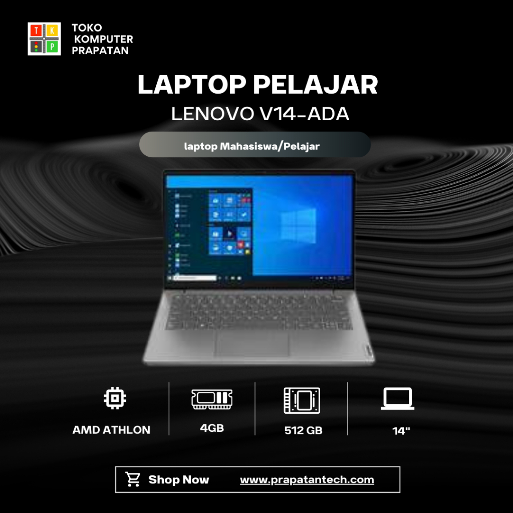 Lenovo V14-ADA AMD 3020e RAM 4GB SSD NVMe 256GB