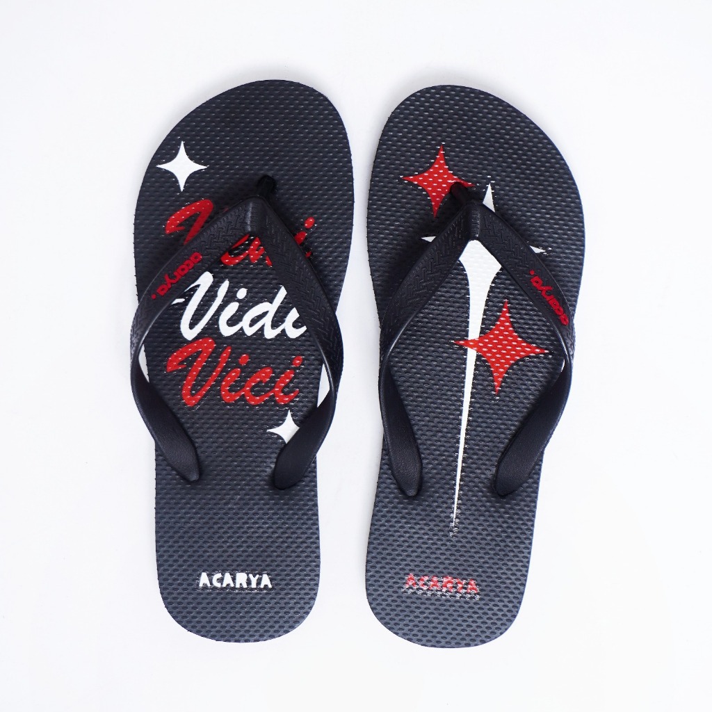 Sandal Jepit Pria Kasual Distro Cowok karet Phylon Vini