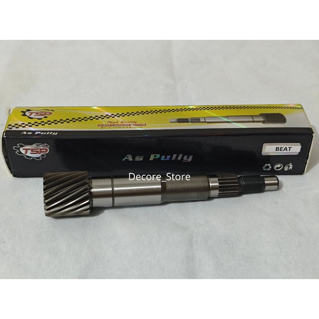 Ass Pulley Beat / As Pully / Puly / TSP / Suku Cadang / Sparepart Motor / Part