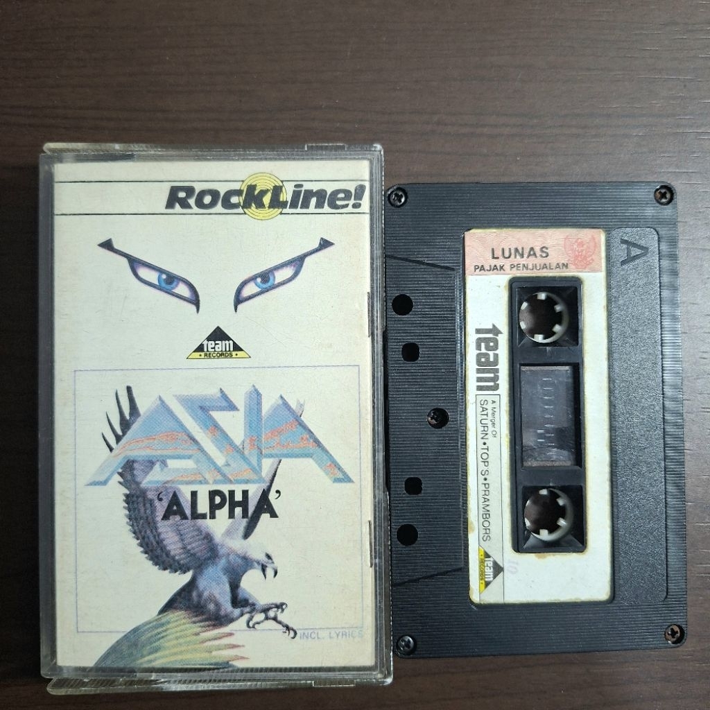 Kaset Pita ASIA ALPHA Team Records (Rockline)