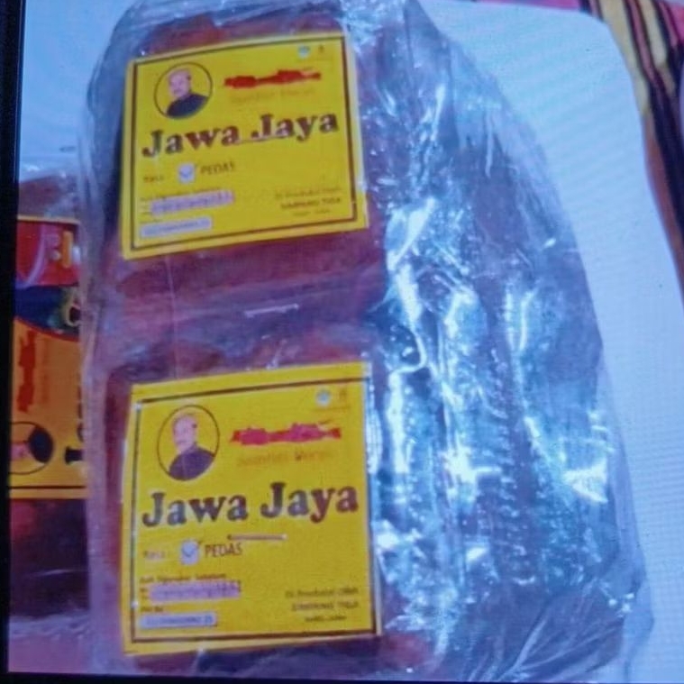 sambel pecel Jawa jaya 500gr kemasan kecil kecil 10x@50gr