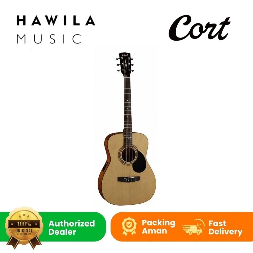 Acoustic Elektric Gitar CORT AF 510 EOP AF510 EOP AF510E OP Ori Bonus TAS