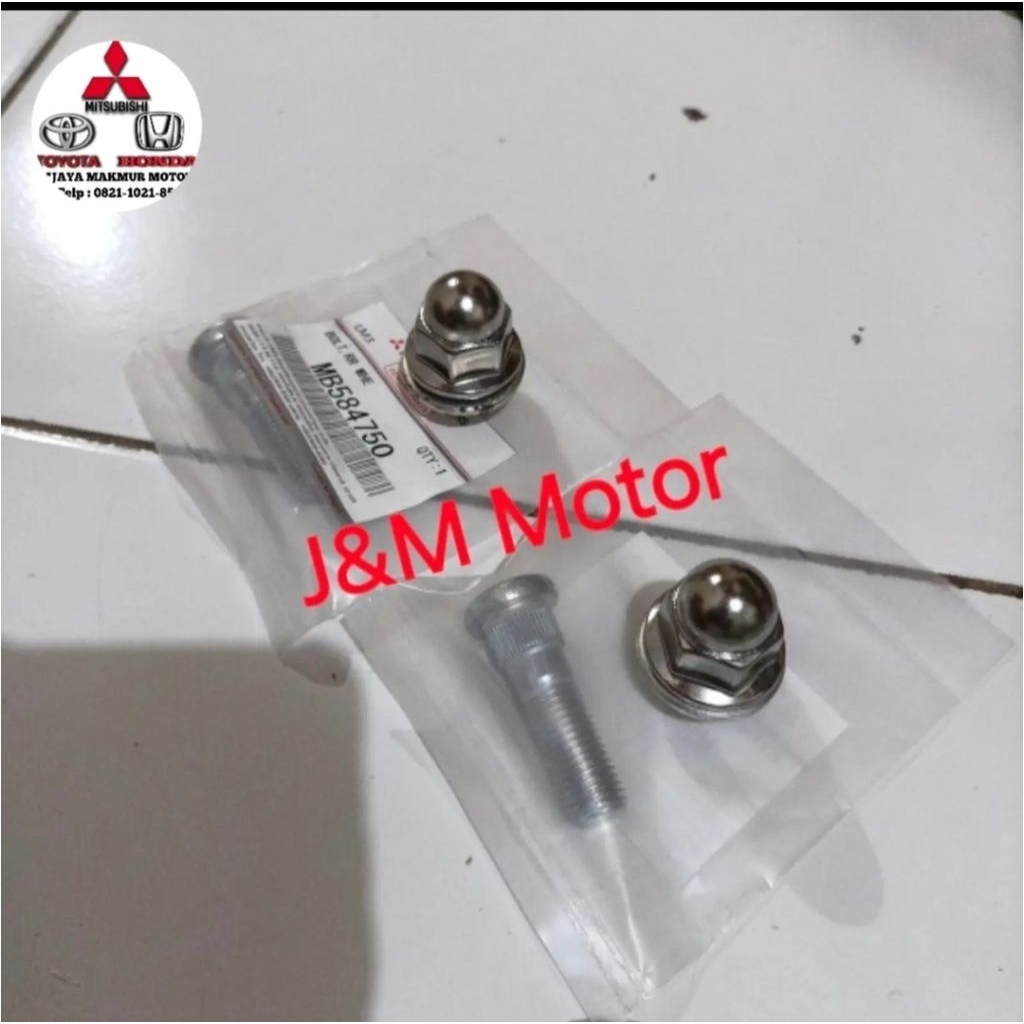 mur baut roda mitsubishi new pajero triton original