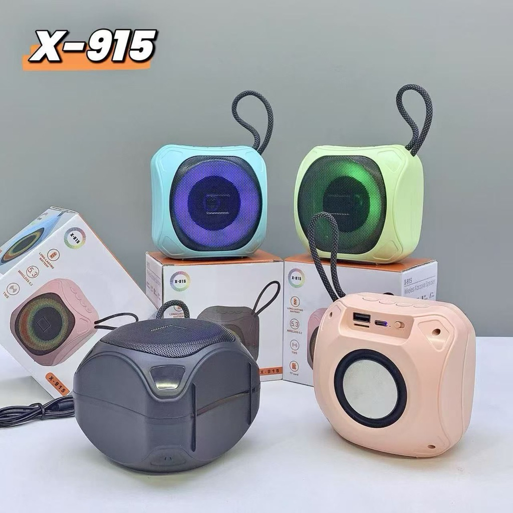 Speaker Bluetooth X-915 Wireless Portable Speker Blutut Music Box