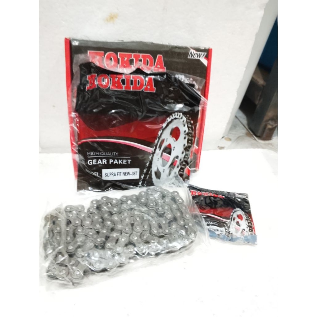 GIR GEAR PAKET GEAR SET SUPRA FIT NEW 36T 14T 428H - 108