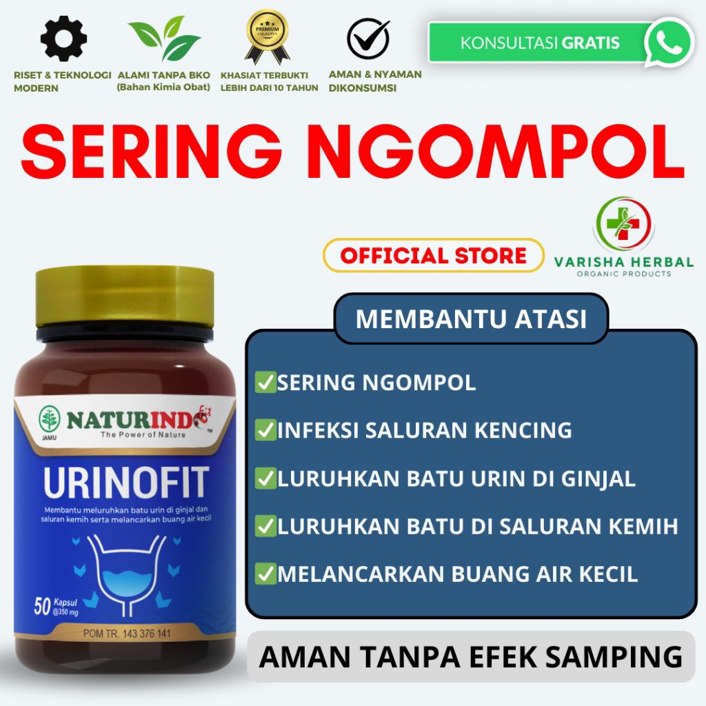 Obat Sering Kencing Herbal Alami Obat Ngompol Stop Anti Ngompol Beser & Anyang-anyangan Anak Remaja 