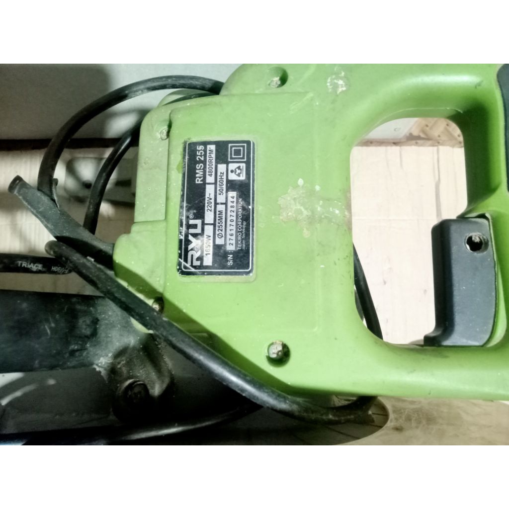 mitersaw ryu 10inc RMS 255 bekas