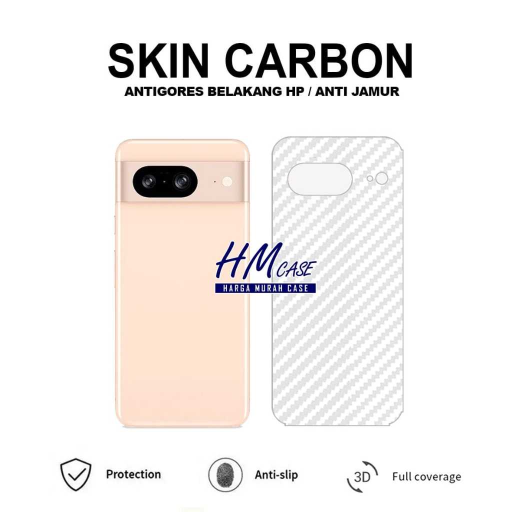 Google Pixel 8 Google Pixel 8 Pro Google Pixel 8A Skin Carbon 3D Antigores Skin Carbon Google Pixel 