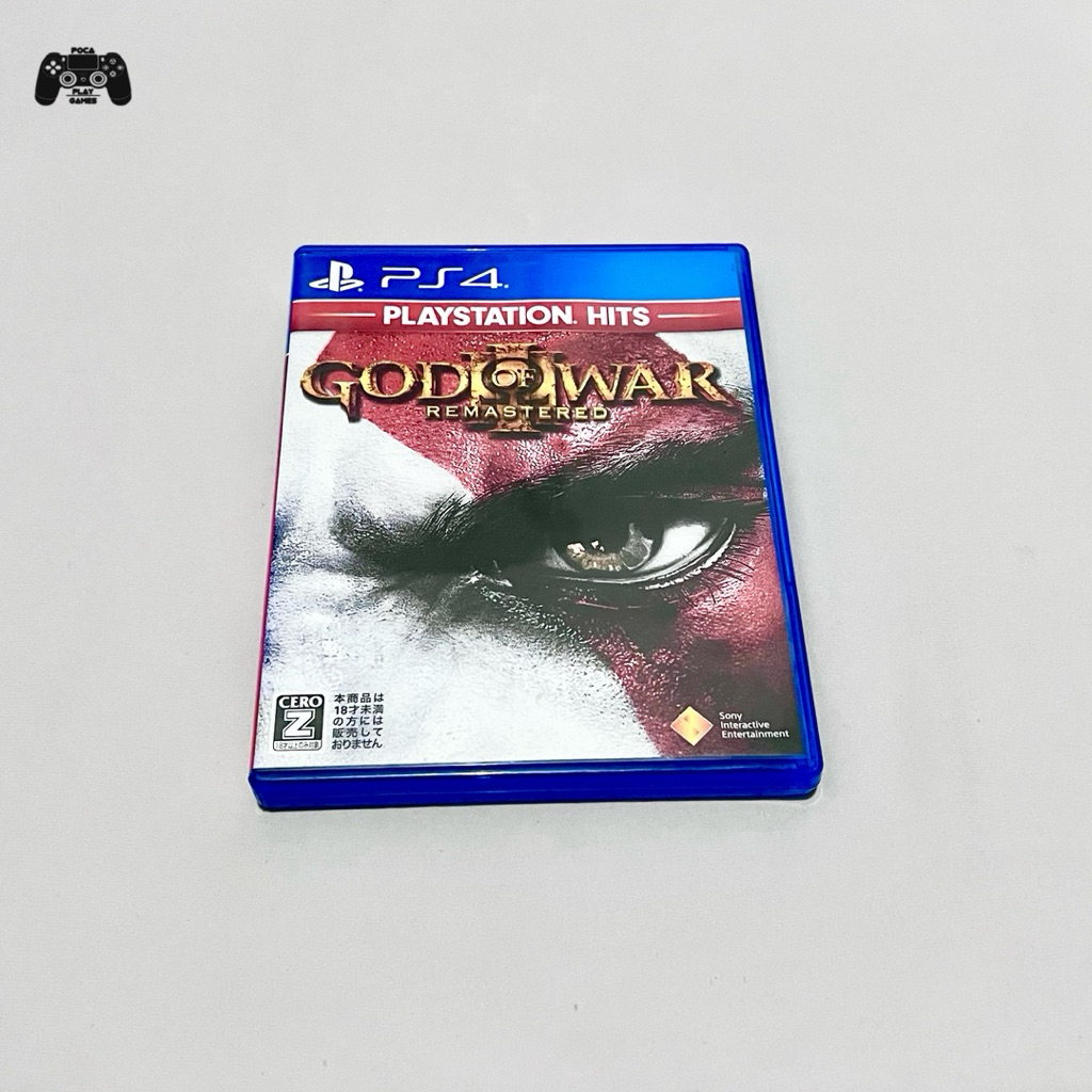 Kaset BD PS4 GOW God of War III 3 Remastered - Second / Bekas