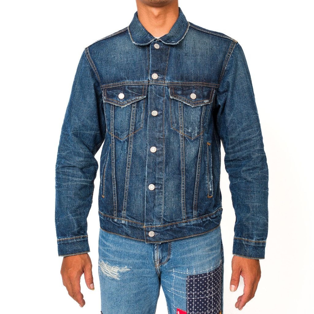 Bespoke Project - Jacket Pria Trucker Wash 565