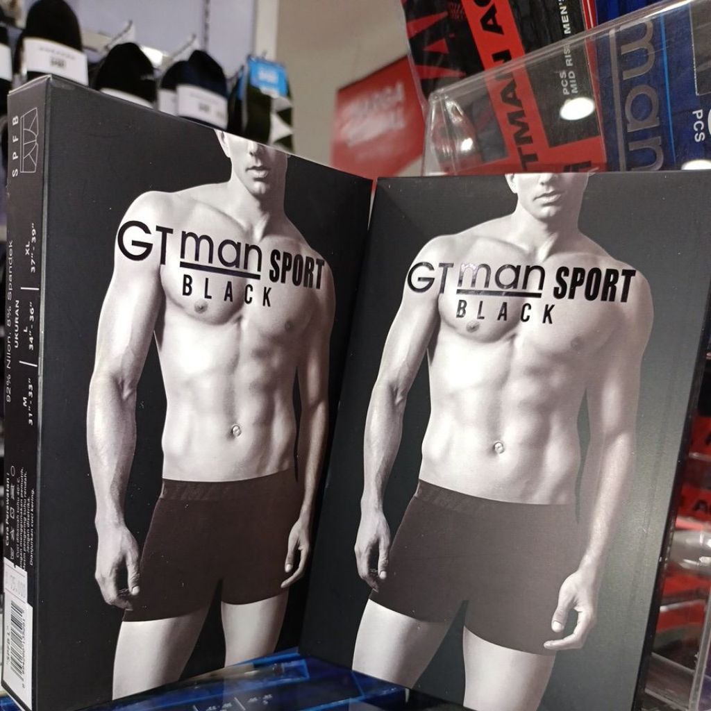 GT MAN SPORT BLACK (BOXER)