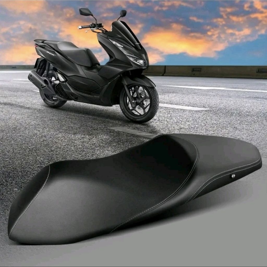 JOK PCX, COVER JOK MOTOR MBTECH PCX 160, PCX 150, SARUNG JOK MOTOR, KULIT JOK