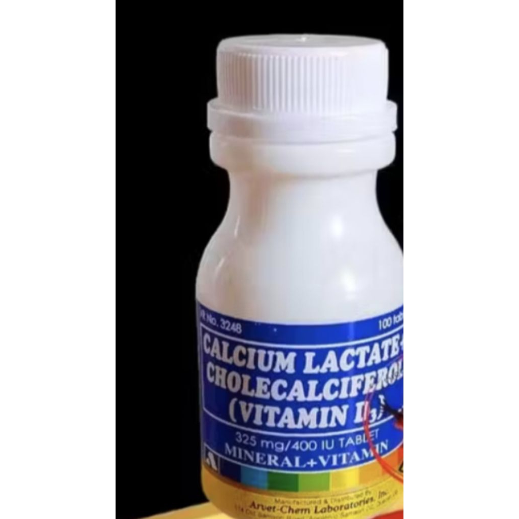 Calcium lactate penguat tulang ayam