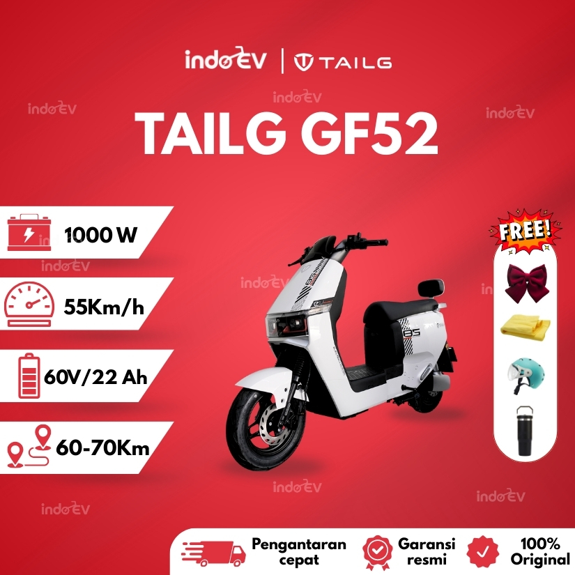 TAILG Sepeda listrik GF52 60v/22Ah 1000W