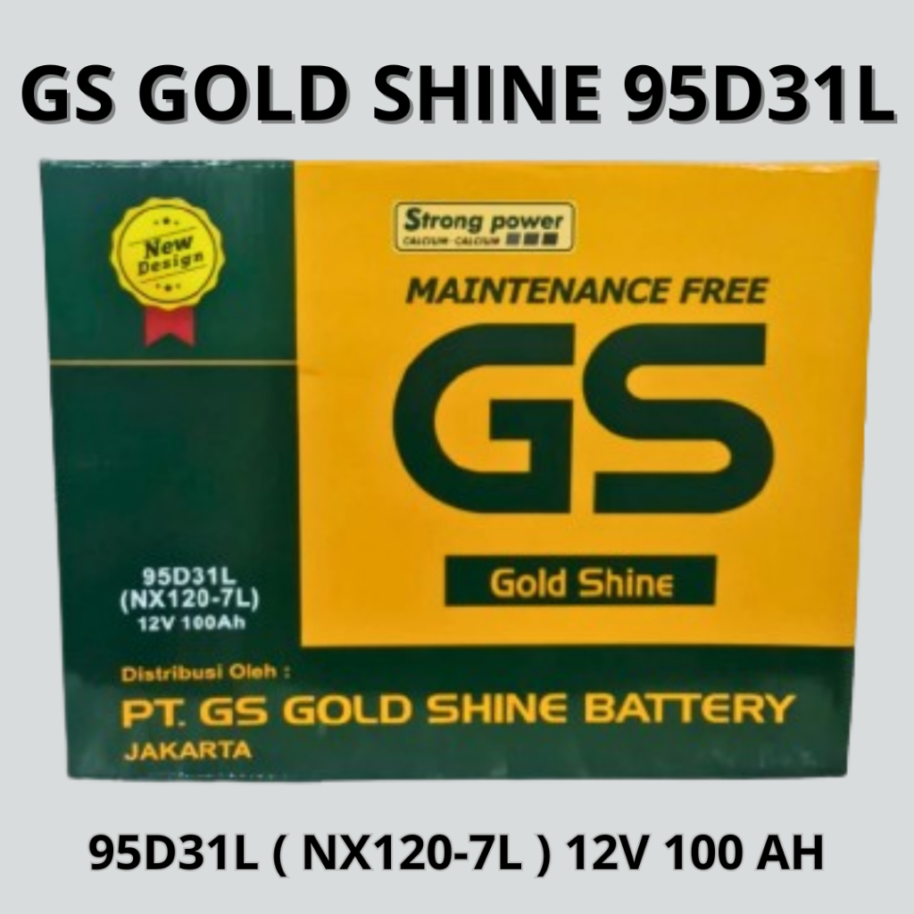 AKI MOBIL PAJERO DAKAR GS GOLDSHINE 95D31L MF