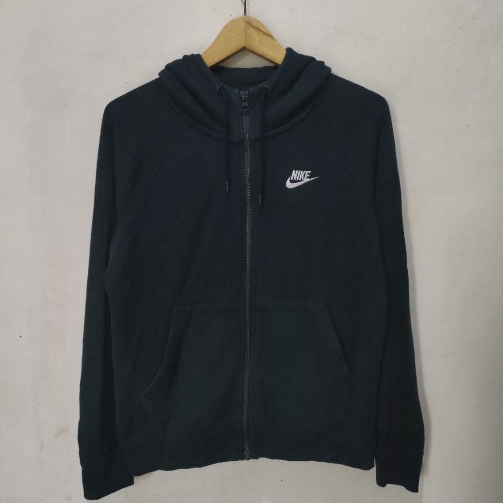 Nike Small Logo Bordir Full Zipper Hoodie