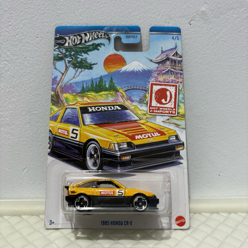 Hot Wheels 1985 Honda CRX J Imports